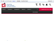 Tablet Screenshot of kanatasud.cepeo.on.ca