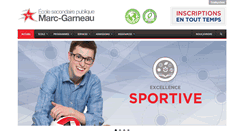 Desktop Screenshot of marc-garneau.cepeo.on.ca